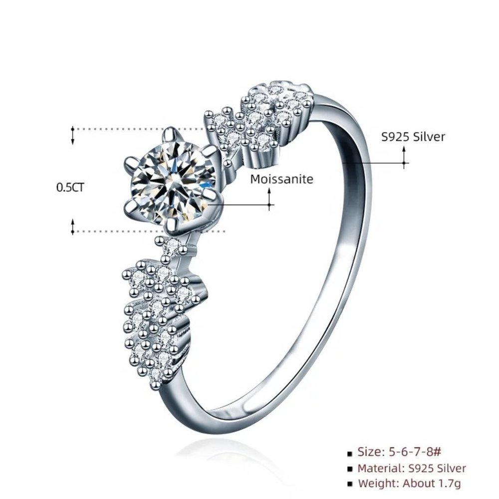 1/2ct. t.w. Diamond Engagement Ring - Picture 4 of 12
